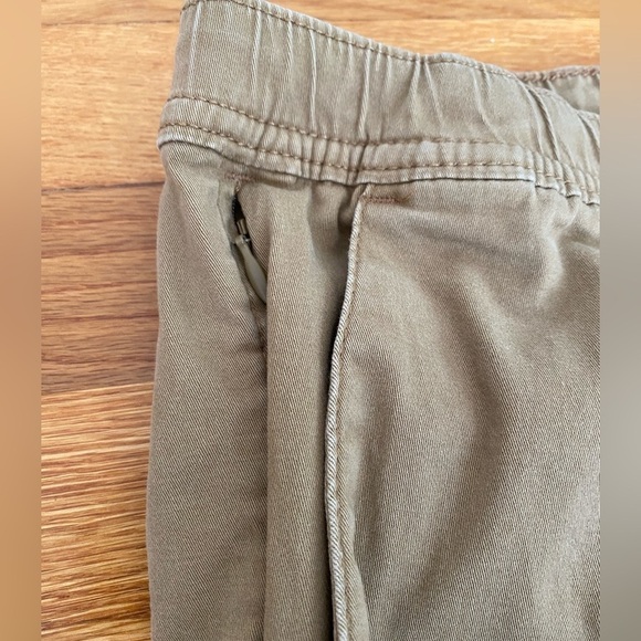 Hollister Pants Mens Size Medium Tall Jogger Advanced Stretch Beige Tan Khaki - Picture 7 of 11